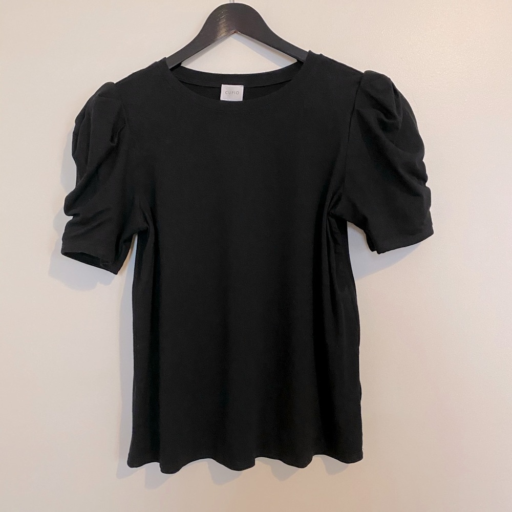 Puff sleeve tee top